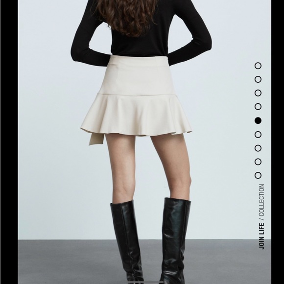 Zara bow trim skirt - Picture 5 of 8